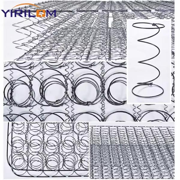 Unidade de bobina de colchão de sistema de mola de fio de aço de alto carbono Bonnell para tecnologia de fabricação de colchões