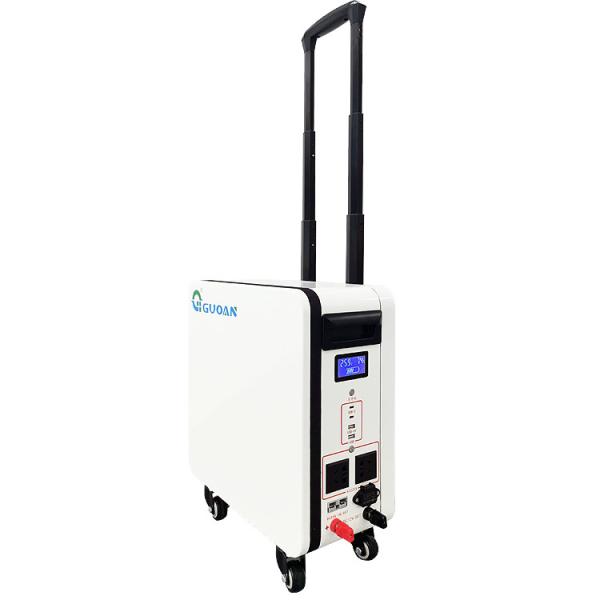 2.4KW Portable Energy Storage Battery , Travel Portable Battery Generator