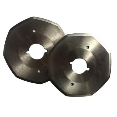 Long Lifespan Tungsten Paper Cutting Circular Slitter Blades For Cutting Plastic