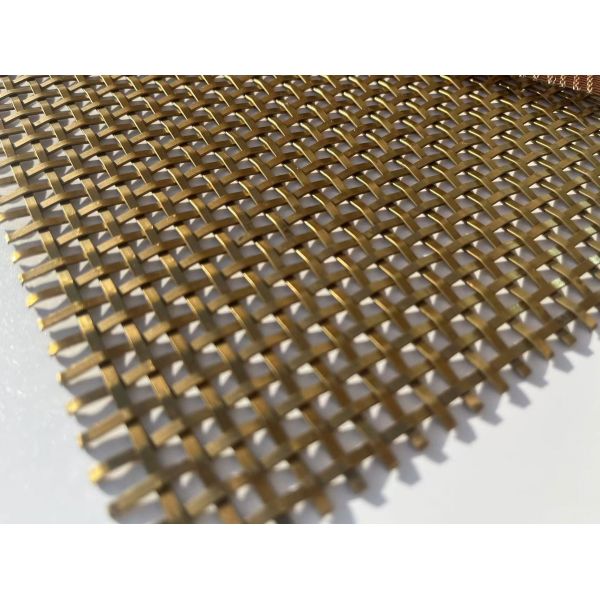 Stainless Steel 304 316 Woven Metal Mesh for Architectural Screens