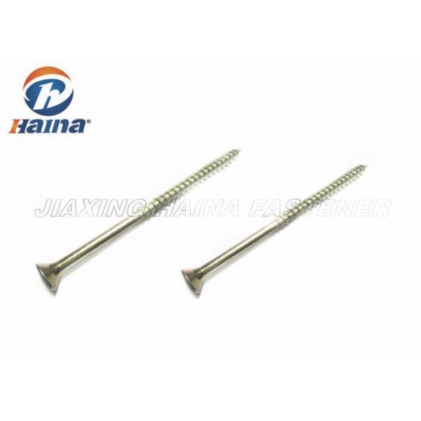 Yellow galvanized Flat Head  Self Tapping Metal Screws