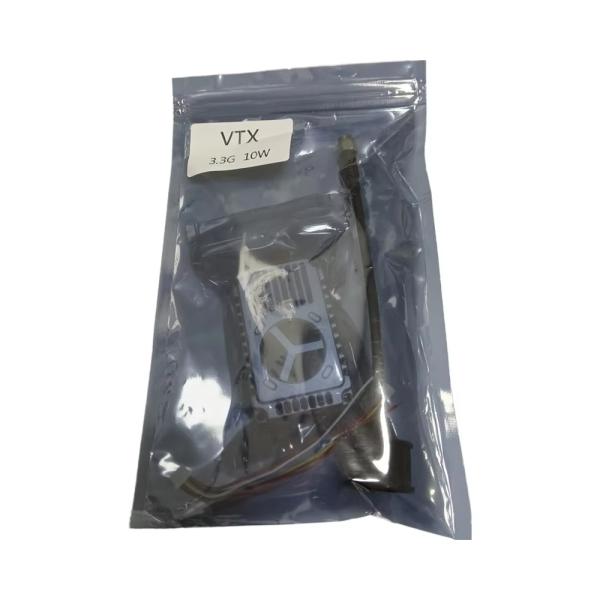 3.3GHz 10W Ultra-Long-Range DC 13V-36V Lightweight Aluminium Video Transmission Transmitter Vrx Antenna for Compatible FPV Drone