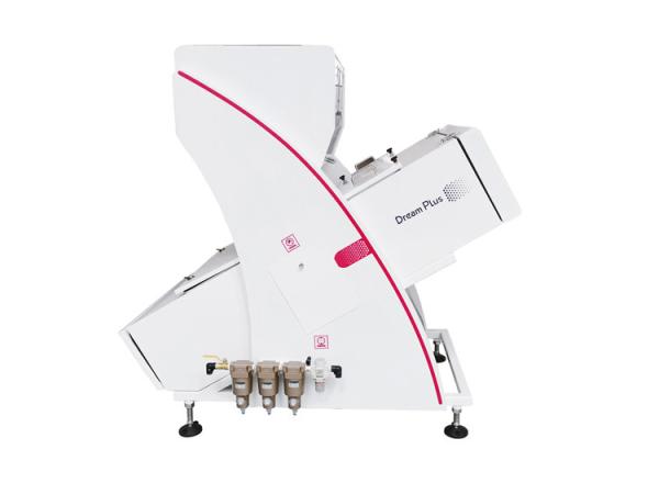 80 Channel Mini Rice Color Sorter Machine With Second Time Sorting