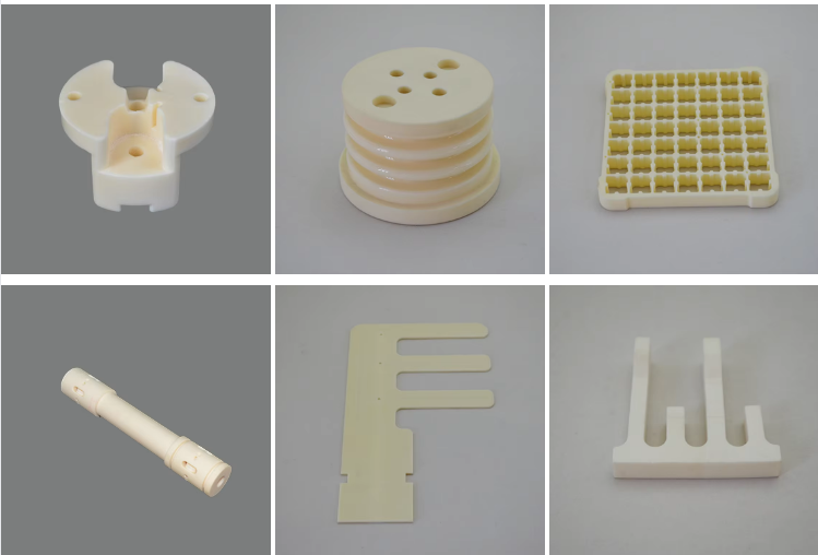 95% Alumina Ceramic Ring Large Size Insulating Heat Resistance Loop Ceramic Components