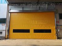 Obturador rápido industrial de la seguridad de la cremallera de la curación del uno mismo de las puertas del rodillo de la prenda impermeable