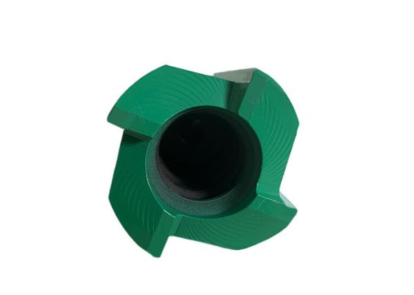 Hard Water Well Drill Bits T45 89mm Ballistic Mining Drill Bits  4 Flushing Holes