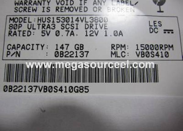 HP Server Hard Disk BF14684970 146.8GB 80 Pin SCSI 15K RPM 3.5'' HUS153014VL3800