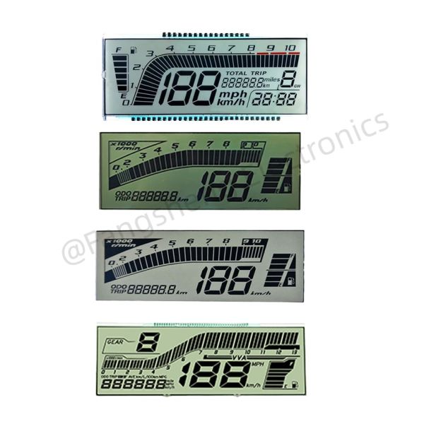 LCD Display For Dashboard Speedometer Custom Htn Transparent LCD Display for Car/Odometer/Speedometer