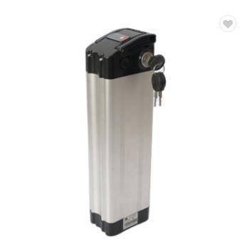 24V 36V 48V Electric Bike Battery In Frame Rechargeable Silver Fish Type
