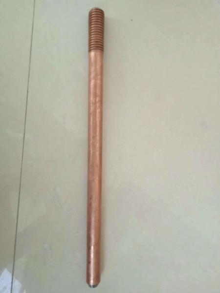 Steel Copper Plated Ground Rod 3/4 3/8 High Carbon Strong Strength