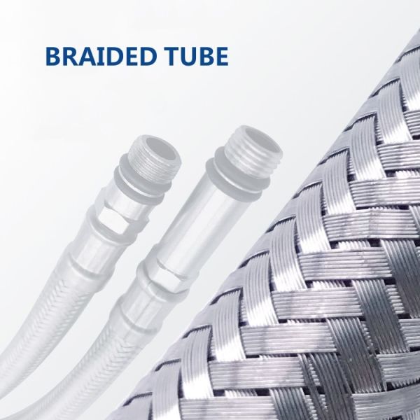 304 Stainless Steel Kitchen Faucet Bathroom Tap Hot Cold Basin Mixer Faucet