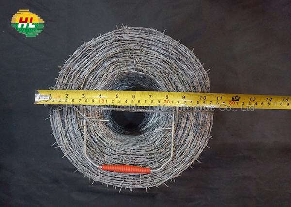 50kg Economic Galvanized Barbed Wire Cattle Fence Price Per Roll Weight Per Meter