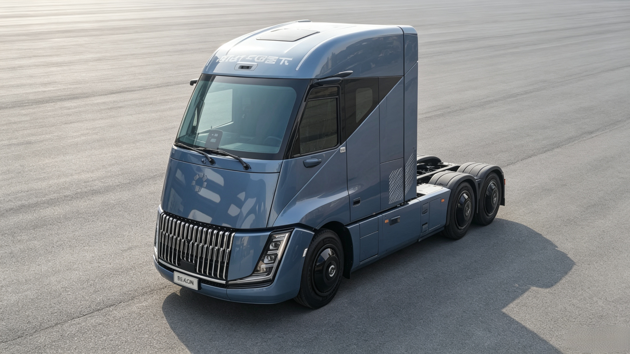 6x4 952HP Foton BEACON Hydrogen Electric Tractor - Zero Emission 6x4 Heavy Duty Tractor - new energy tractor truck - long haul heavy duty truck