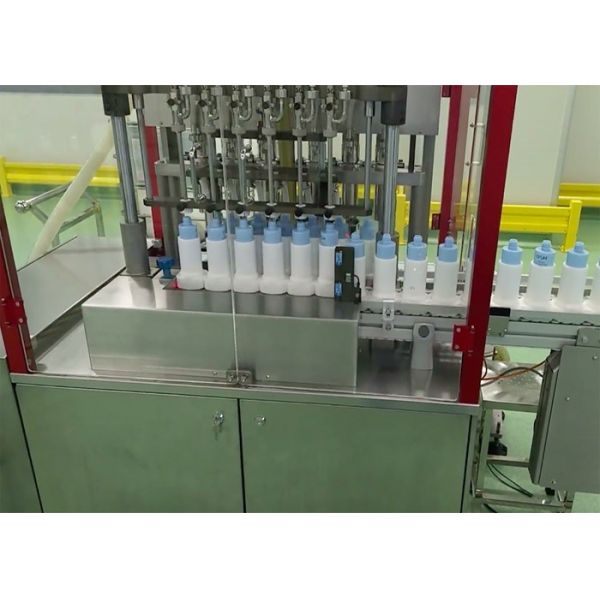 Fluid Filling And Capping Machine , Cosmetic Packaging Equipment Skin Care Emulsion