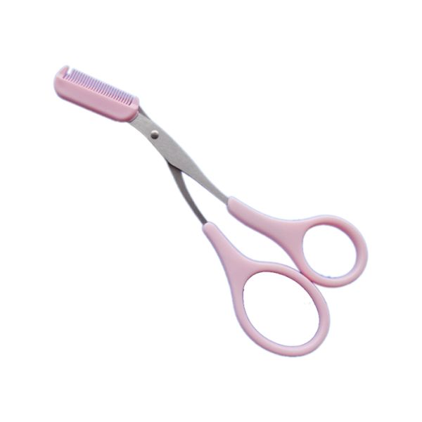 40G Pink Eyebrow Scissors Tattoo Accessories For Permanent Makeup
