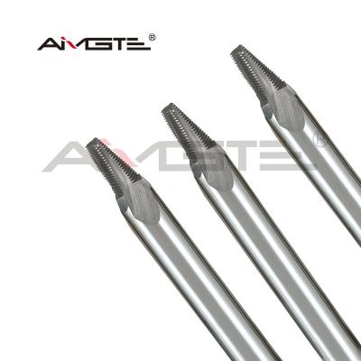 NPT / NPTF Carbide Thread Milling Cutter Full Profile Thread Milling Cutter For Oil And Gas Valves