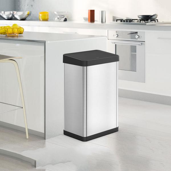 Save Shipping Costs with Detachable Multi-capacity Household sealed Stainless Steel Trash Cans