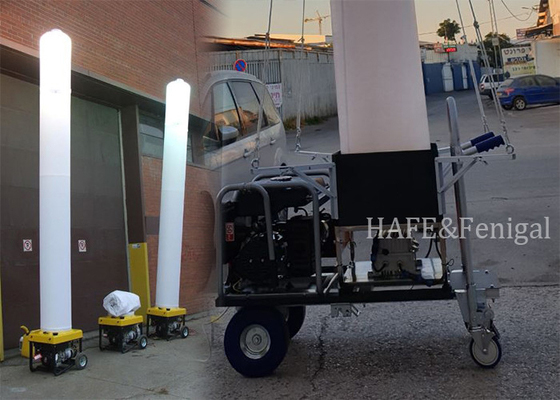 COLUMUS HMI1000W Inflatable Emergency Lighting Tower 360° Glare-Free Outdoor Portable Solution