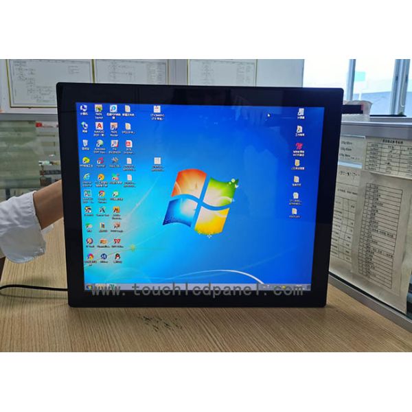 19 Inch 1280 X 1024 PCAP Touchscreen Monitor With USB Touch HDMI VGA Display Input
