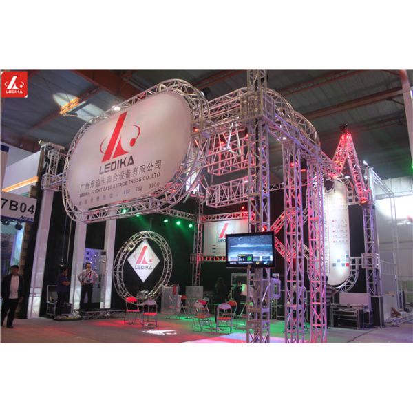 Stage Truss Systems Aluminum Square Truss For Outdoor Parties Length 0.5 - 4m