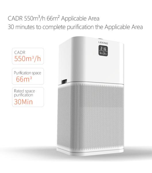Purificador UV portátil do ar da casa de HEPA para o quarto