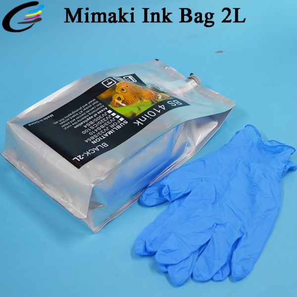 Quick Drying 2L Eco Solvent Water Based Ink Bag For Mimaki CJV300-130 CJV300-160