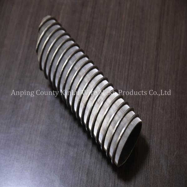 0.010 Continuous Slot Deep Well V Wire Johnson Screen Tube With Polished Surface And FITO Flow
