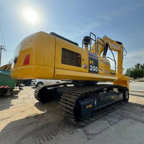 Excavateurs de grande taille PC350-7 Komatsu Excavateur de 35 tonnes avec moteur 6D114E