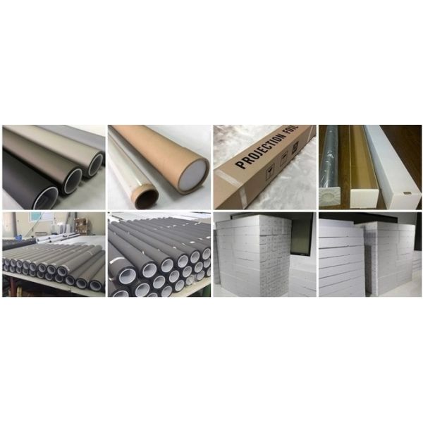 Фильм 3D с задней проекцией Чистый серый Голографический экран с задней проекцией