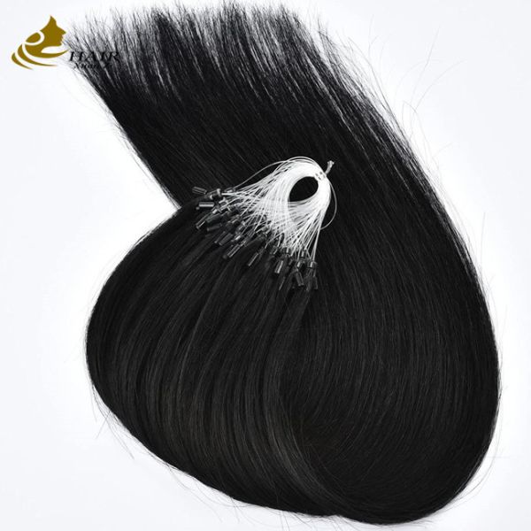 Простые предварительно скрепленные Nano Hair Extensions MicroRings Extensions