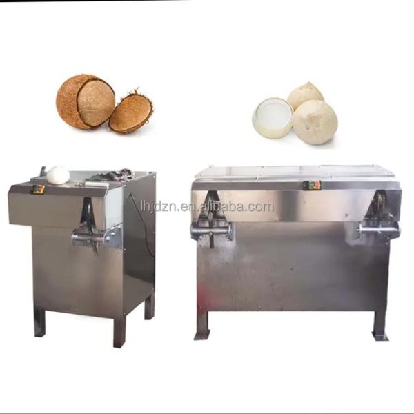 High Efficiency Coconut Husk Pealing Machine Easy Operate Coconut Husk Shredder Machine