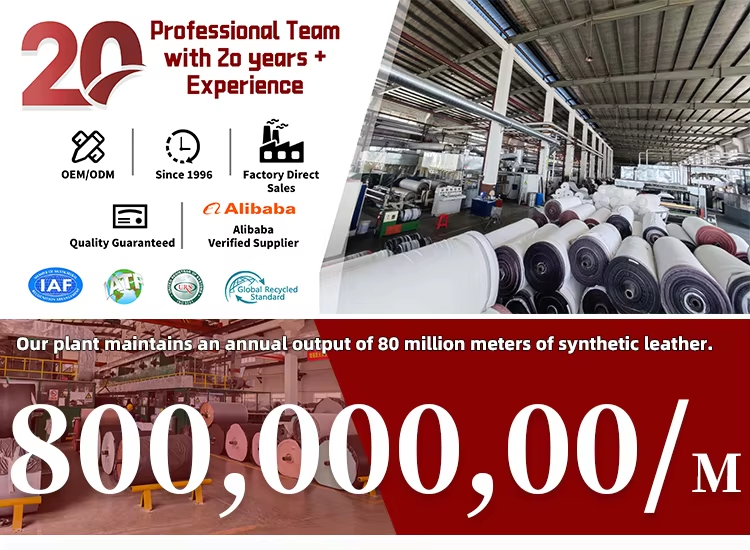 Tejido de cuero PVC impreso de 0,5 mm para bolsos, cuadernos, fundas de teléfono