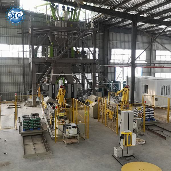 30T/H Cement Wall Putty Dry Mortar Plant Plaster Gypsum Mixer Machine