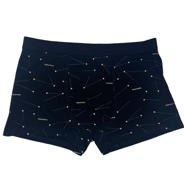 Fashion Pure Cotton Men's Brief Boxer Briefs Printed Plus Size Boxer Briefs for Men