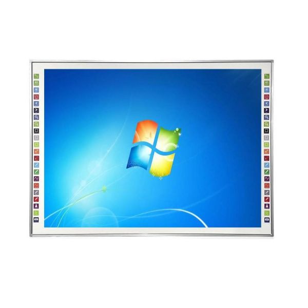 96" Aluminium Alloy Frame Interactive Electronic Whiteboard School Finger