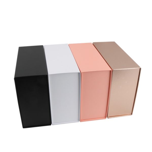 Флип Custom Matte Black Luxury Foldable Hard Paper Magnetic Closure Gift Box для подарков