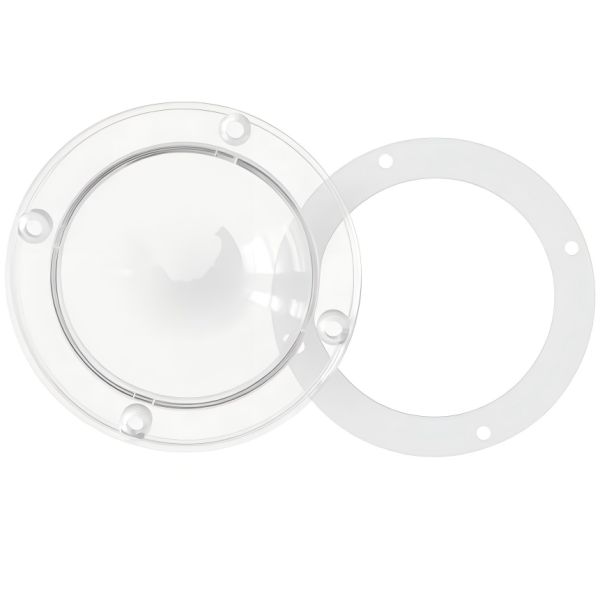 88mm 120° PC LED Lens Cover for High Bay Lights 91% Light Transmittance OEM & ODM Manufacturer
