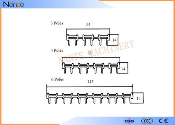 Flexible Bus Bar 4 Phase High Tro Reel System For Overhead Crane