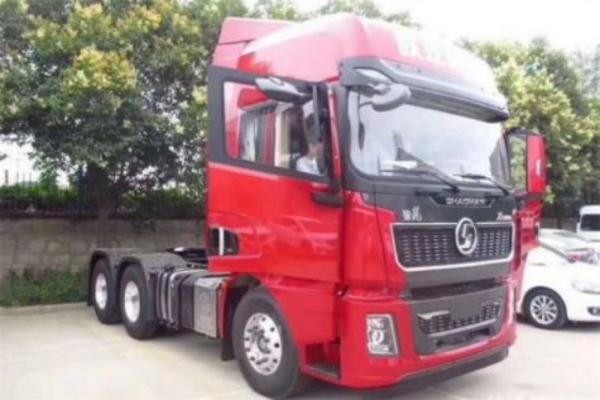 6x4 X5000 Truck Tractor Head 480HP EuroV Vermelho SHACMAN Tractor