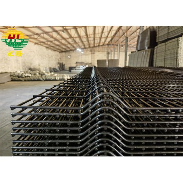 High Security 1.0m-2.4m Anti Climb Anti Cut Fence Durable Rustproof