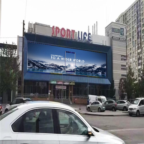 High Brightness 8000nits P31.25mm Outdoor LED Billboard IP68 Waterproof
