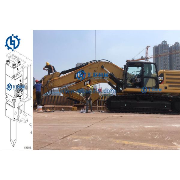 PC78US Komatsu Excavator Breaker Parts Hydraulic Hammer Control Valve