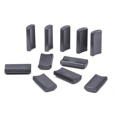 Thru Diamterical Ferrite Arc Magnet Y30BH Grade Ceramic Ferrite Magnet
