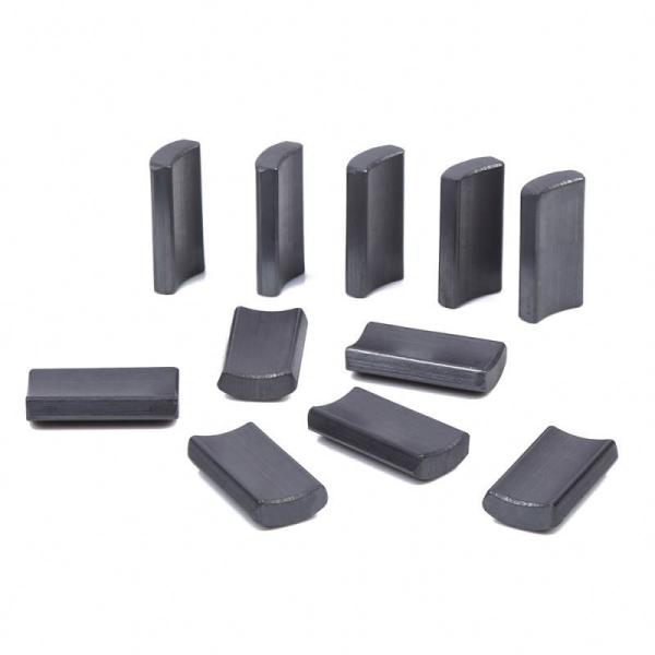 Thru Diamterical Ferrite Arc Magnet Y30BH Grade Ceramic Ferrite Magnet