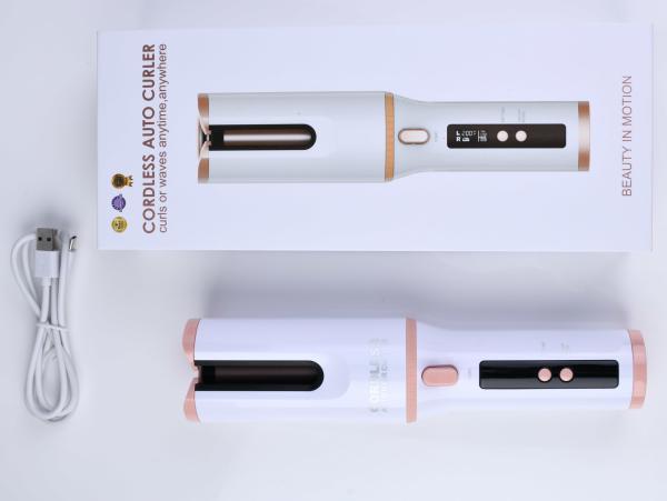 Anti Tangle 4 Settings 50mm Barrel Hair Curling Iron Wand