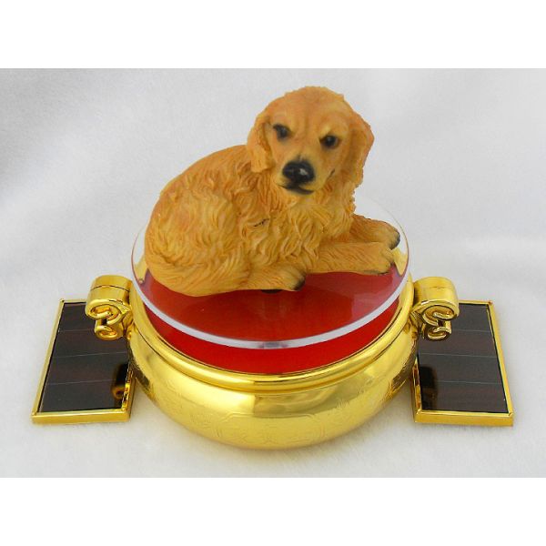 2012 NEW gold lucky Solar rotary display stand