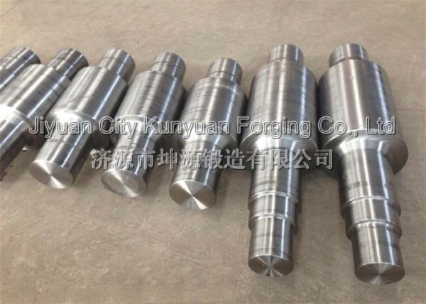 Forged Steel 42CrMo Rolling Mill Rolls , Aluminum Rolling Mill Industrial Rollers Dia 250 - 850 mm