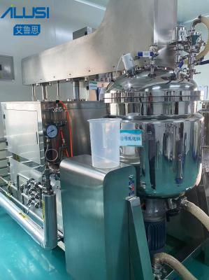 Vacuum Homogeneous Lifting Emulsifier Mixing Machine 500L Liquid Medicine Mixer
