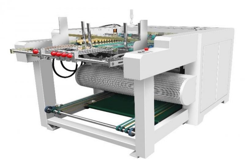 1.75kw Motor Grey Paper Board Grooving Machine for 380v Power Supply