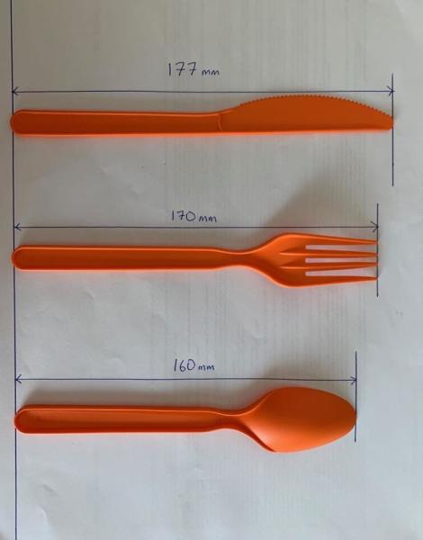 Flatware Biodegradable Cpla Fork and Tea Spoon Knife for Everyday Eco-Friendly Dining